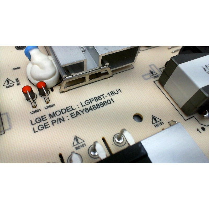 PIECES DETACHEES: Carte d'alimentation Tv Lg 86UN85006LA LGP86T-18U1 EAY64888601 PLDL-L708A 3PCR02251A - D'occasion en très bon état