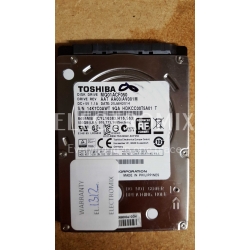 TOSHIBA HDD MQ01ACF050 500GB SATA 3GB/S 2.5IN 16MB 7200RPM 7MM EL1312 J4