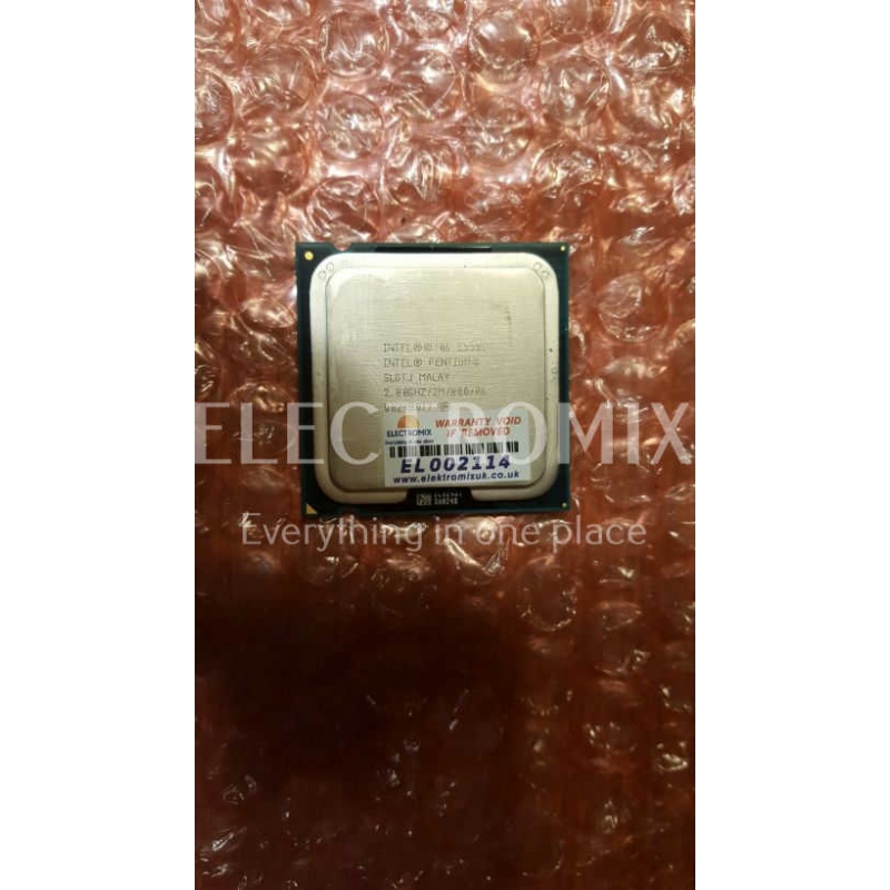 INTEL PENTIUM DUAL CORE E5500 SLGTJ 2.8GHZ Socket 775 (LGA775) EL2114 CP1