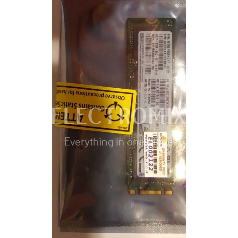 SAMSUNG SSD M2 MZNLN256HCHP 256GB EL2122 S4