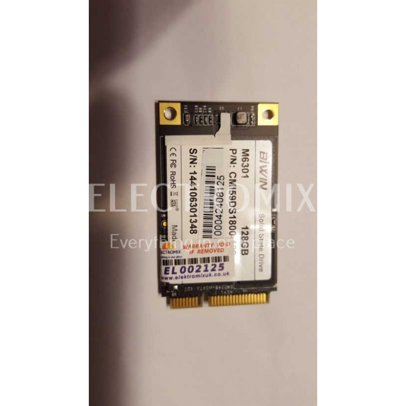 BIWIN SSD DRIVE mSATA 128GB EL2125 SM1