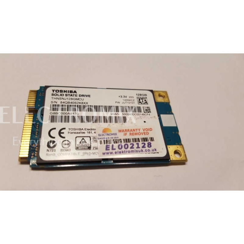 Toshiba HG6 mSATA SSD 128GB THNSNJ128GMCU mSATA 6Gb/s EL2128 SM1