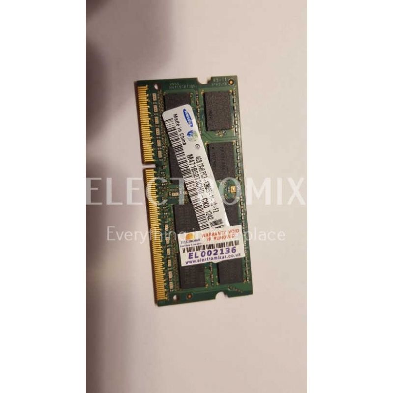 SAMSUNG 4GB LAPTOP RAM PC3-12800S 11 10 F2 2RX8 EL2136 SM4 