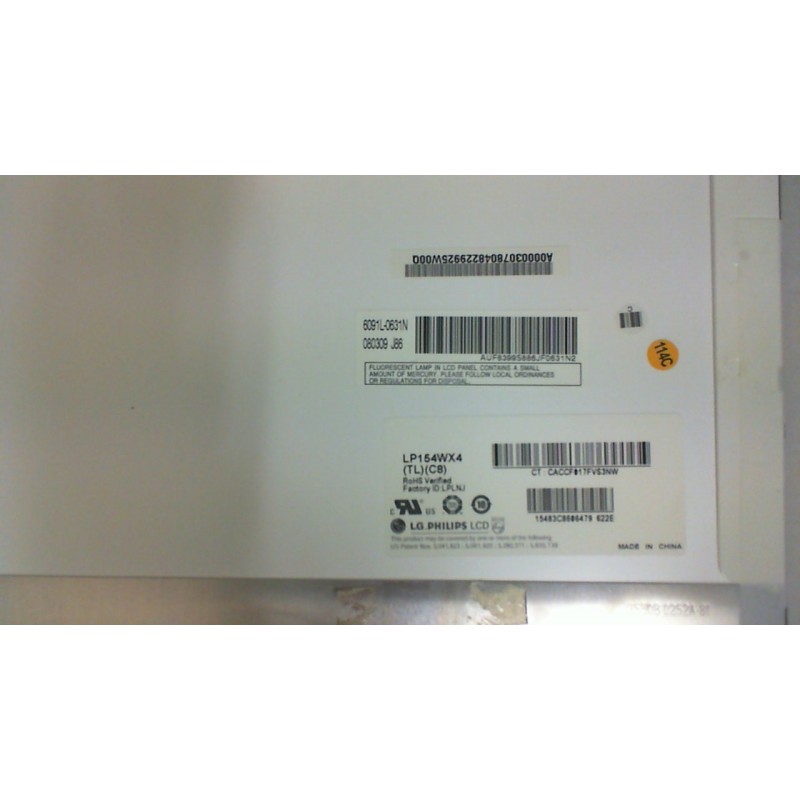 Écran LCD LG 15.4" LP154WX4 (TL)(AB) Original