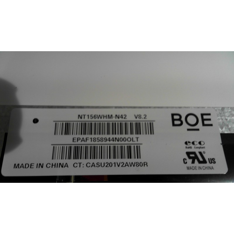 thumbnail image 2 of 15.6" Laptop LCD Screen Replacement For Dell – BOE NT156WHM-N42 (Matte, 30-pin, FW1T0) 2 of 4