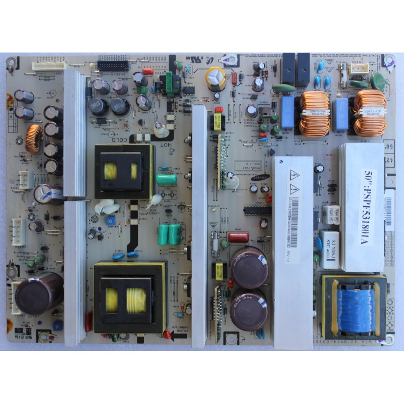 SAMSUNG PS50Q96HDX/XEU PSU BN44-0162A REV 1.0 EL1058 H5