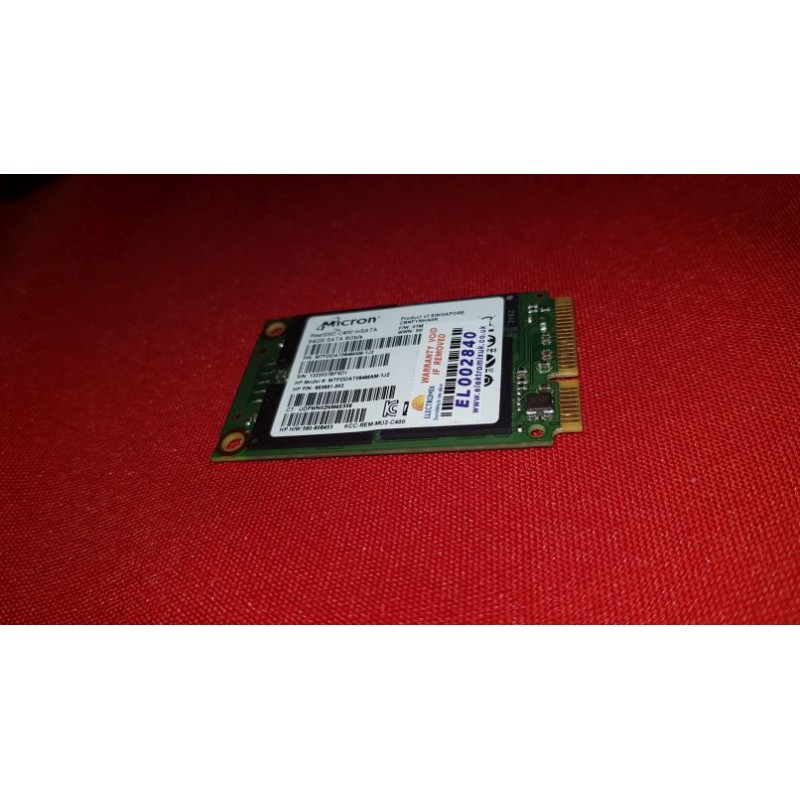 HP 64gb mSATA Solid State Drive 683691-003 MICRON genuine EL2840 sw01A