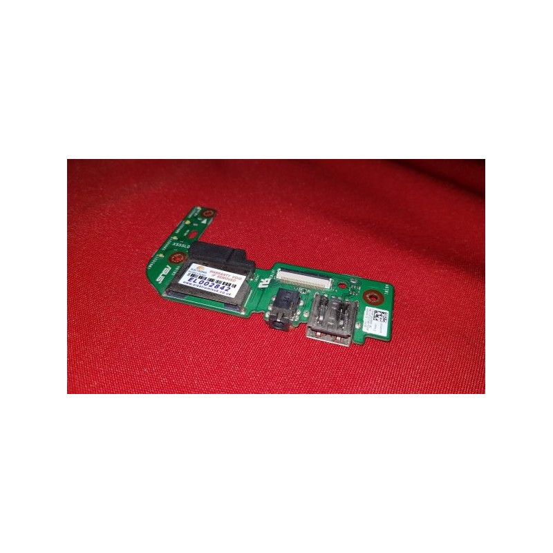 Asus X555ld IO USB Audio Jack SD Reader Board 69N0R7B10B06 EL2842 SW01H