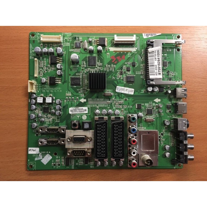 LG 50PS3000-ZB BEKLLJP MAIN BOARD EAX57566202 0 09.02.04 EL2007 L4