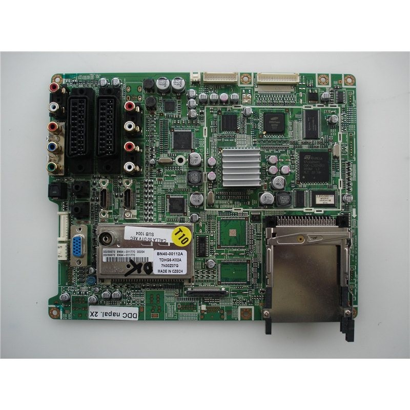 SAMSUNG PS50Q97HDXXEU MAIN BOARD BN41-00813D-MP10 2007.04.13 BN9401177C EL0703 E3