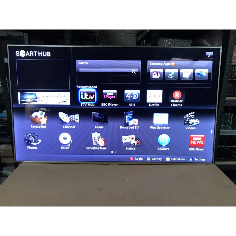 Samsung 55" smart 8 gen UE55D8000YUXXU fully working TV with no stand